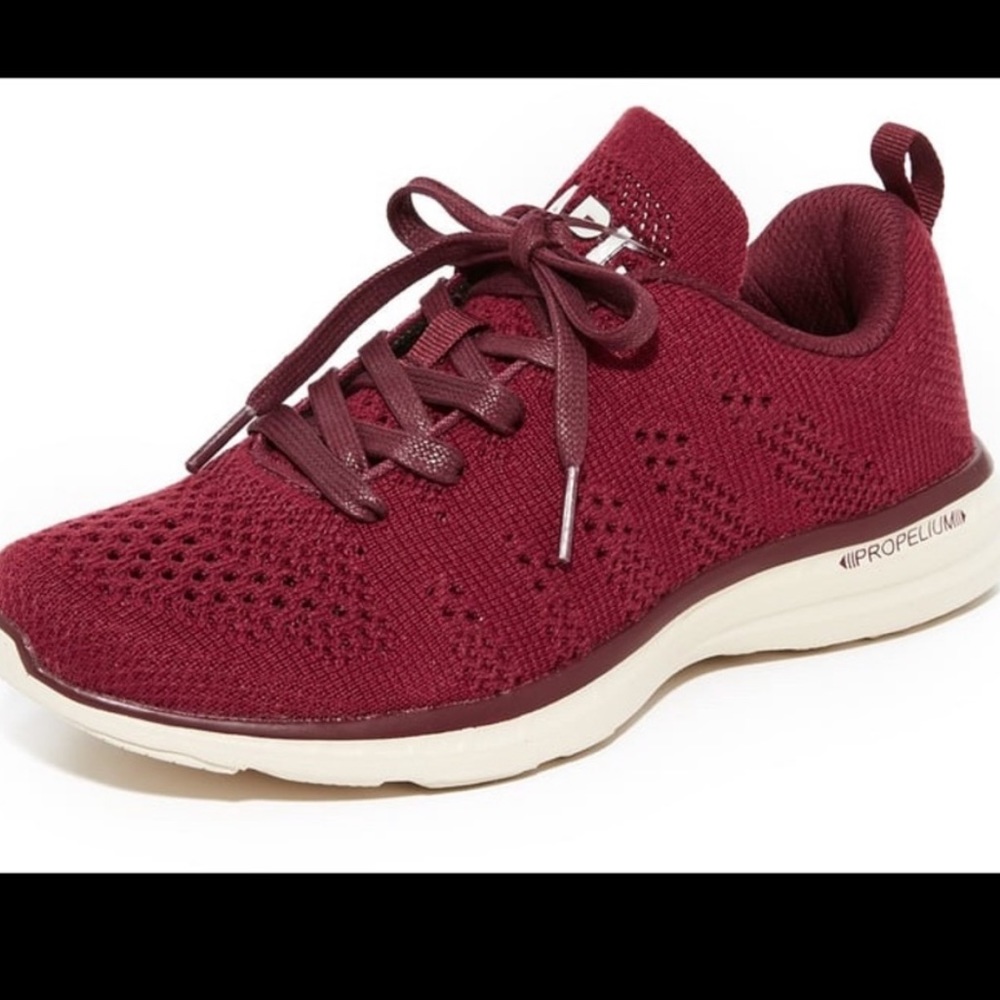 APL Techloom Pro Sneakers, Burgundy - Picture 2 of 8